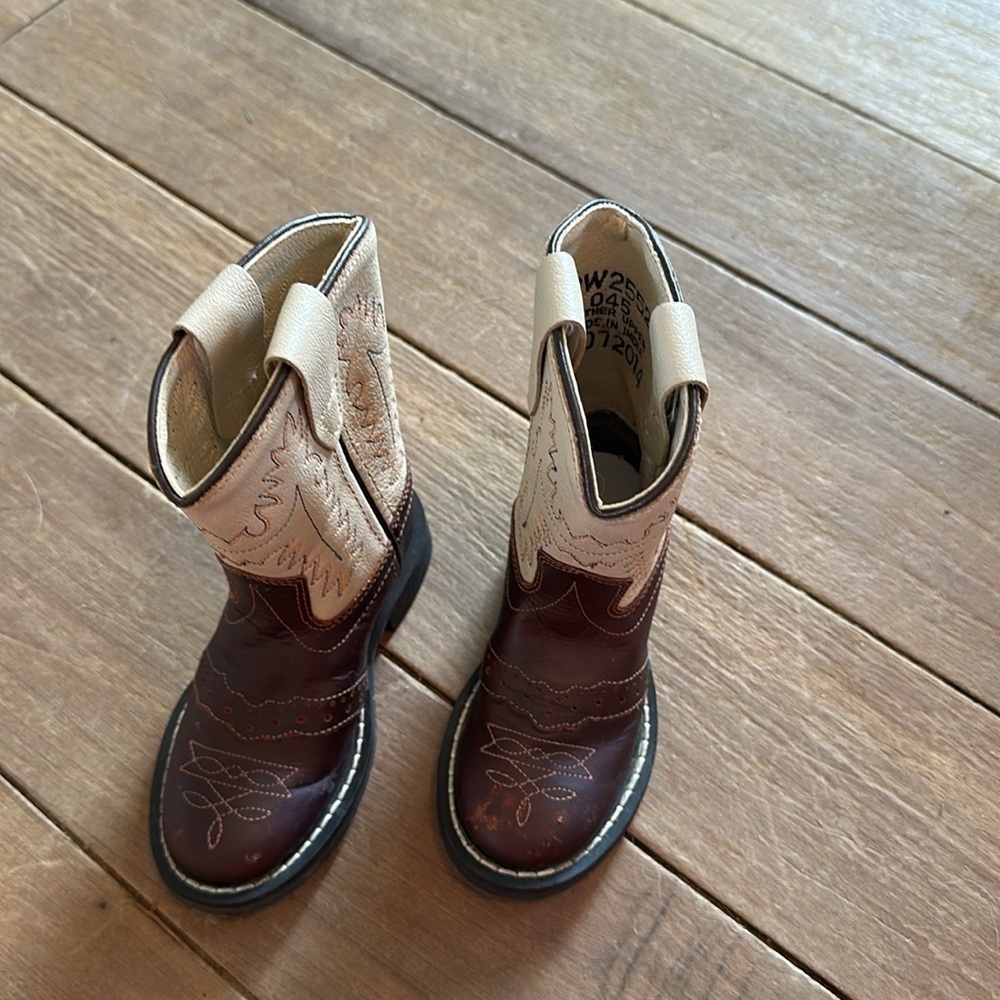Old West children’s boots size 4.5 - Picture 3 of 7